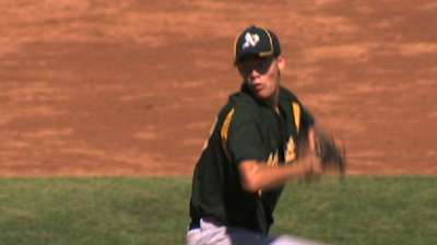 First-rounder Ball signs, takes in Fenway experience