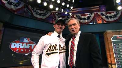 First-rounder McKinney leads 26 A's signings