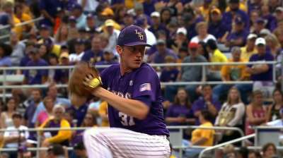 Twins add LSU righty Eades in second round