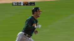 A's hit four home runs to rally past White Sox in 10