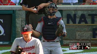 Finalist Mauer denied fourth Gold Glove