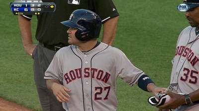 Bedard, Astros can't get started against KC