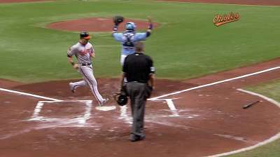 Ofensiva de Orioles fue mucho para Moore y Rays