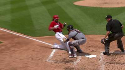 Diamond gets roughed up by Nats in matinee