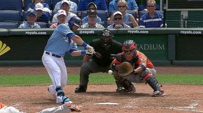 Royals run streak to five with sweep of Astros