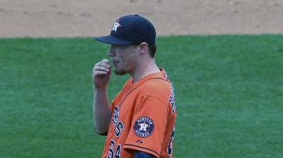 Harrell does his part as Astros fall to Royals