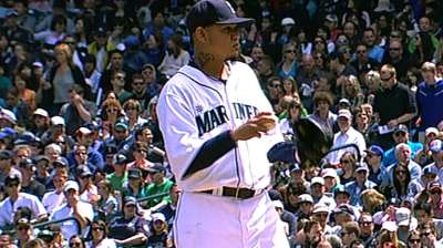Mariners edged by Yanks after Felix's strong start