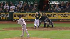 Moss' homers back Straily as A's top Yanks