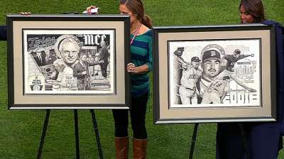 Guardado, Mee inducted into Twins Hall of Fame