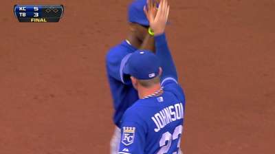 Three up, three down: Royals' moves working