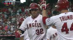 Hamilton goes deep as Angels rout Mariners