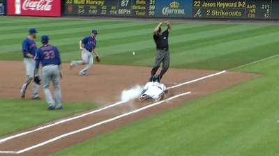 Harvey brilla para darle triunfo a Mets sobre Bravos
