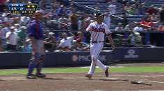 Harvey flirts with no-no, fans career-high 13