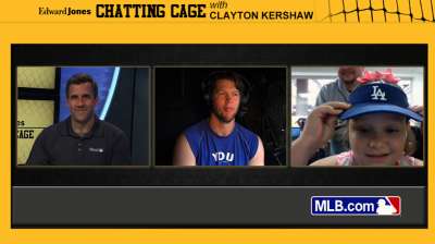 Kershaw answers fans' questions on MLB.com