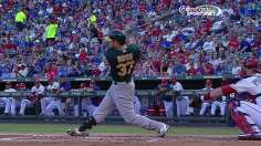 A's roll in Texas behind dealing Parker