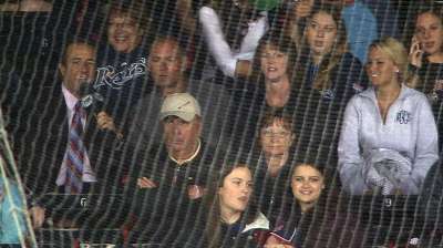 Myers' prospects not dampened by soggy debut