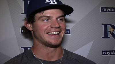 Myers calls Day 1 in Majors an 'awesome experience'