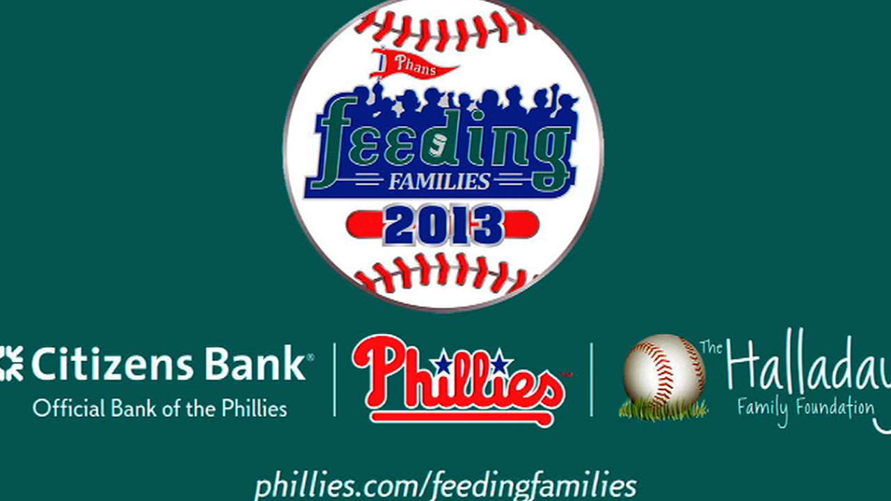 Phillies' summer hunger relief program underway