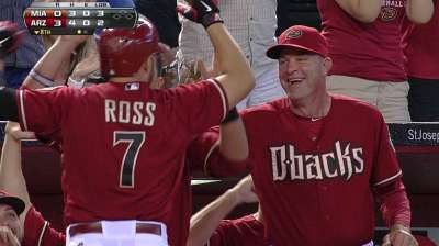 D-backs hunden a Marlins con vuelacercas de Ross