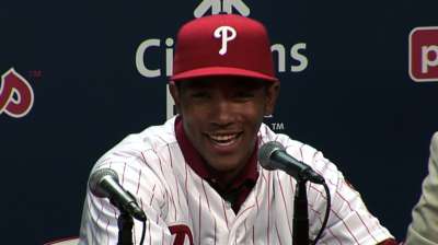 Phillies' top pick Crawford signed, ready to go