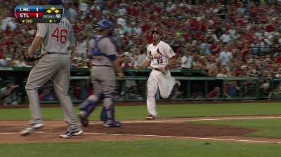 With Adams at first base, Holliday starts at DH