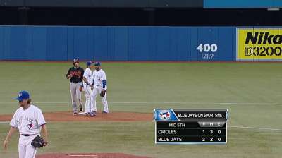 Reyes' return sets up tough decisions for Blue Jays