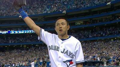 Kawasaki makes debut at second base
