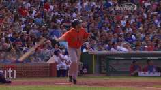 Astros squeeze comeback win away from Cubs