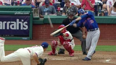 Wright, Harvey clave blanqueada de Mets sobre Filis