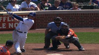 Ataque de Cubs se hizo sentir sentir ante Astros