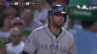 Cuddyer extends hitting streak to 22 games
