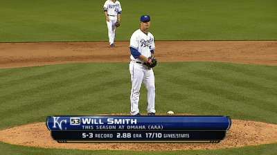 Smith excited for relief role with Kansas City