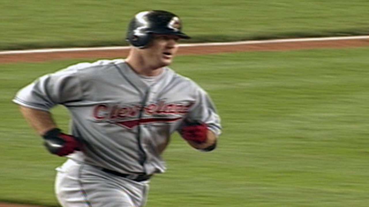 Thome homers in seven straight