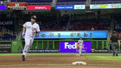 Pair of clutch homers power Marlins to series win