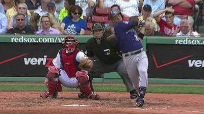 Homer extends Cuddyer's hitting streak to 23