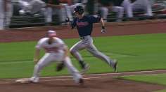Tribe comes through in ninth for clutch comeback