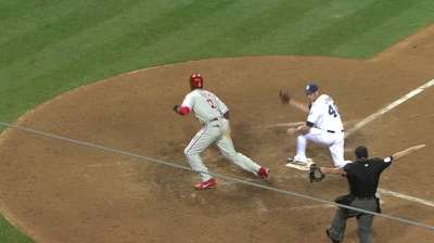 Phillies take advantage of miscues to win in 13