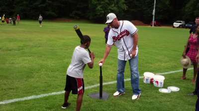 Braves open youth field in Chipper's name