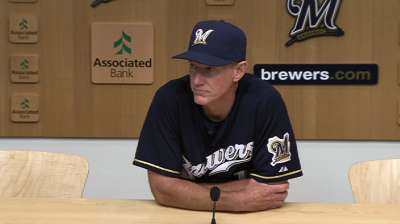 Roenicke insists Brewers haven't quit