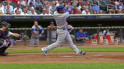 Guthrie pitches well, but bats stifled in loss to Twins