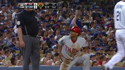For Phillies, little things cost a lot in loss to Dodgers