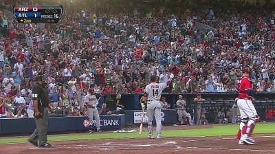 Prado warmly embraced in return to Atlanta