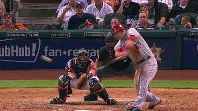 Trout out of starting lineup for first time this season