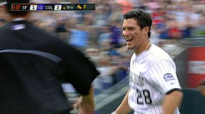 Rockies win duel on Arenado's walk-off hit
