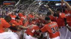 Mathis lifts Marlins with walk-off grand slam