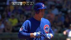 Cubs knock six doubles to clinch second straight series