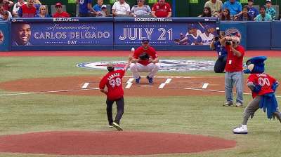 Blue Jays celebrate Canada Day