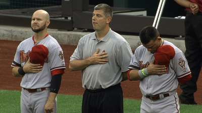 Baseball honors fallen Arizona firefighters