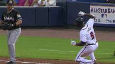 J-Up, Johnson lead Braves in rout of Marlins