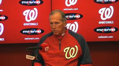 Storen allows rare home runs to righties